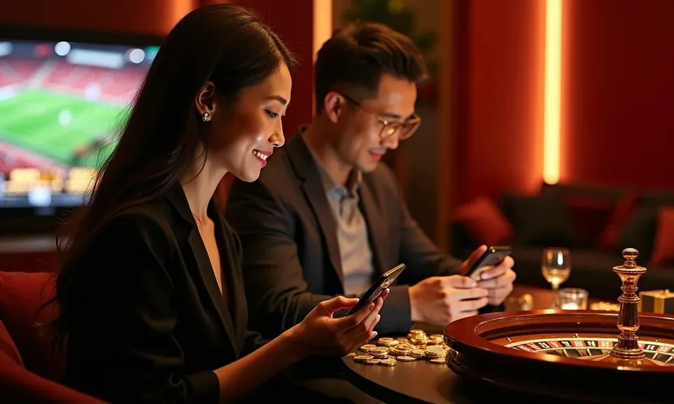 Mobile casino lobby